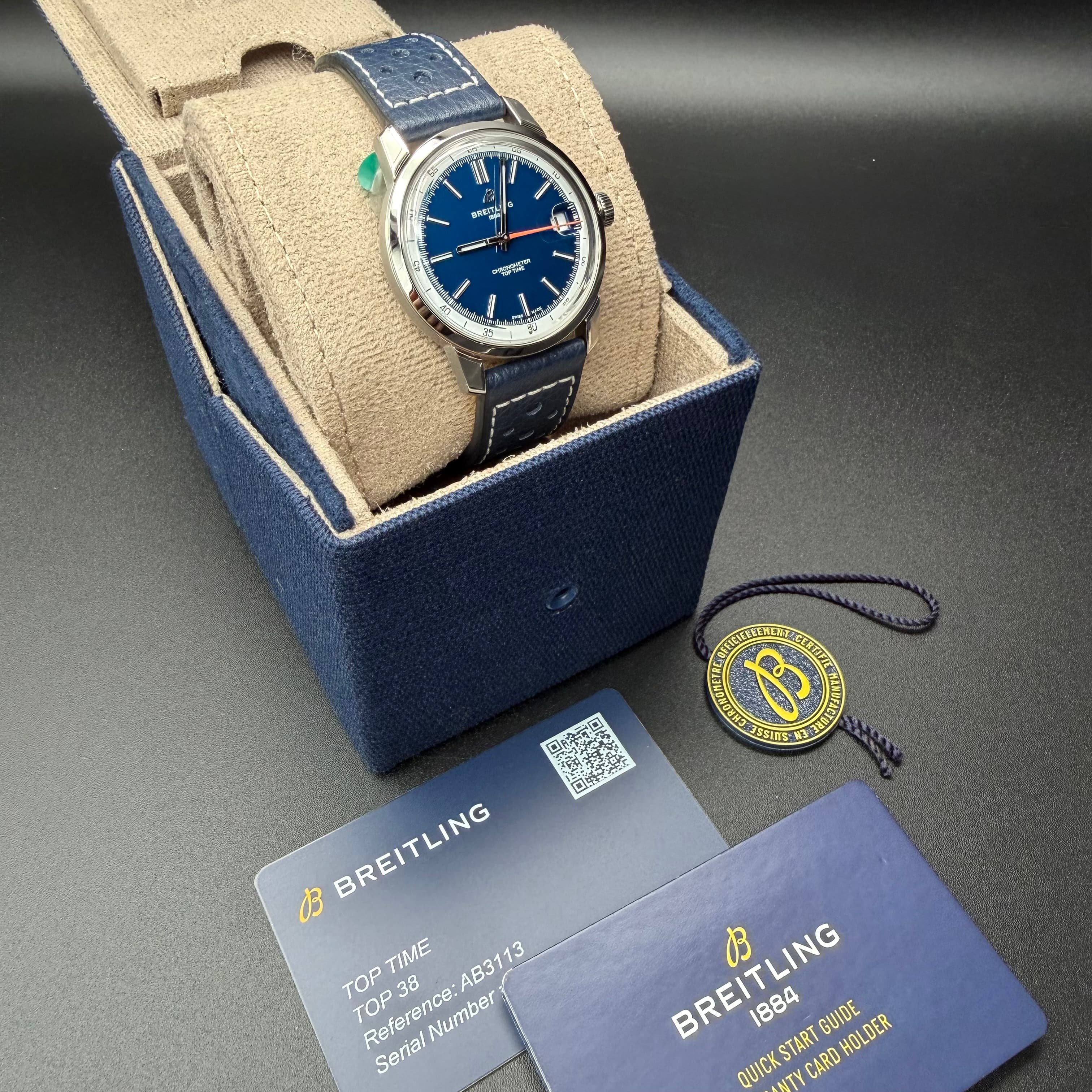 Breitling Top TIme B31 38mm Blue Dial - view 2