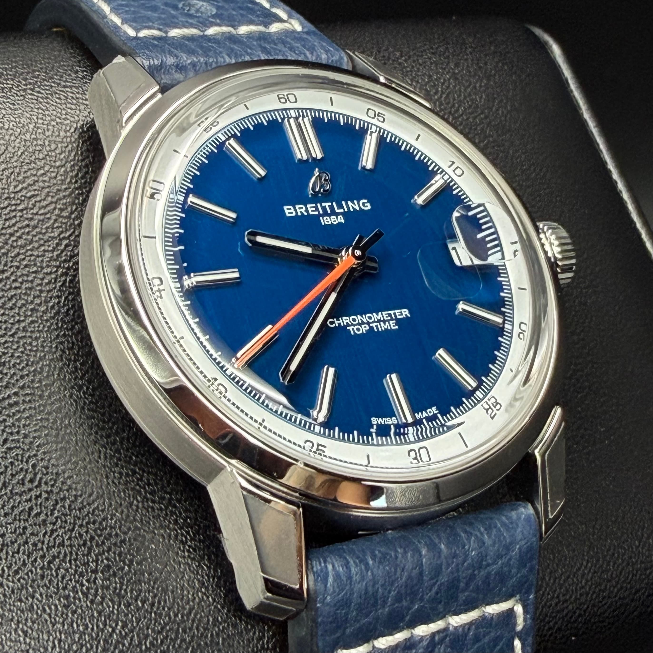 Breitling Top TIme B31 38mm Blue Dial - view 3
