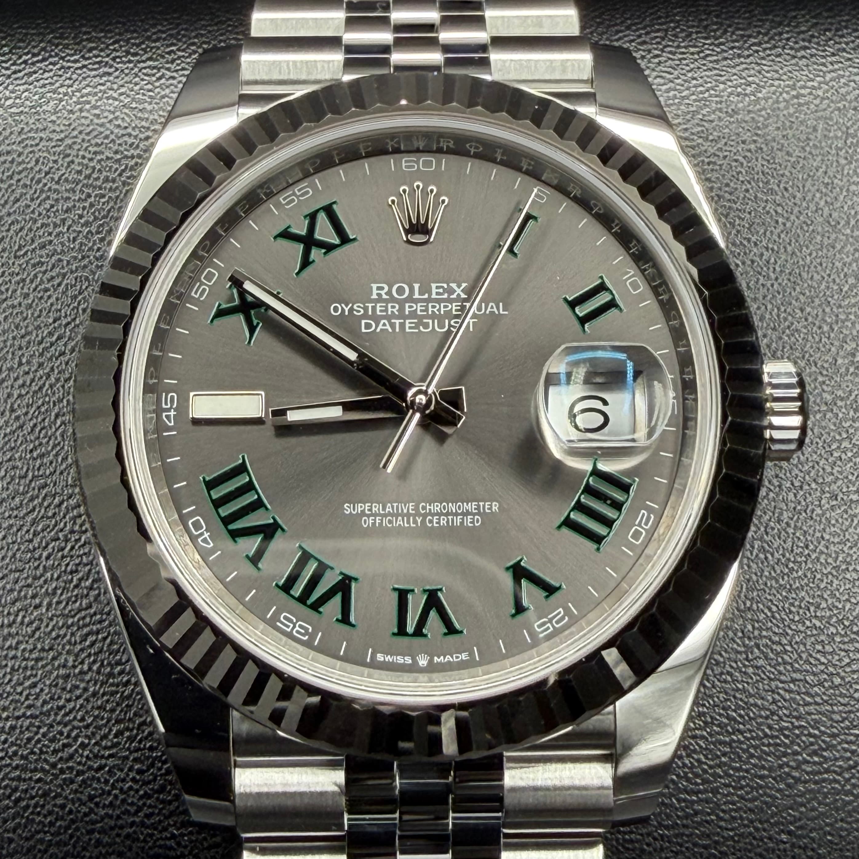Rolex Date Just 41 Wimbledon