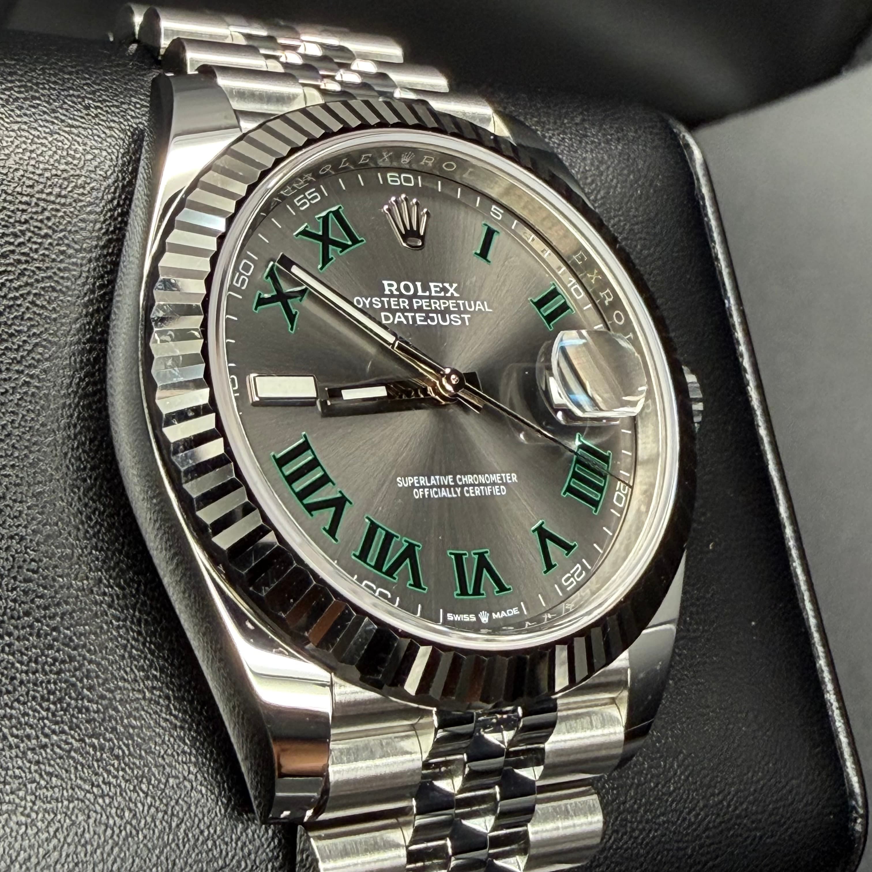 Rolex Date Just 41 Wimbledon - view 2