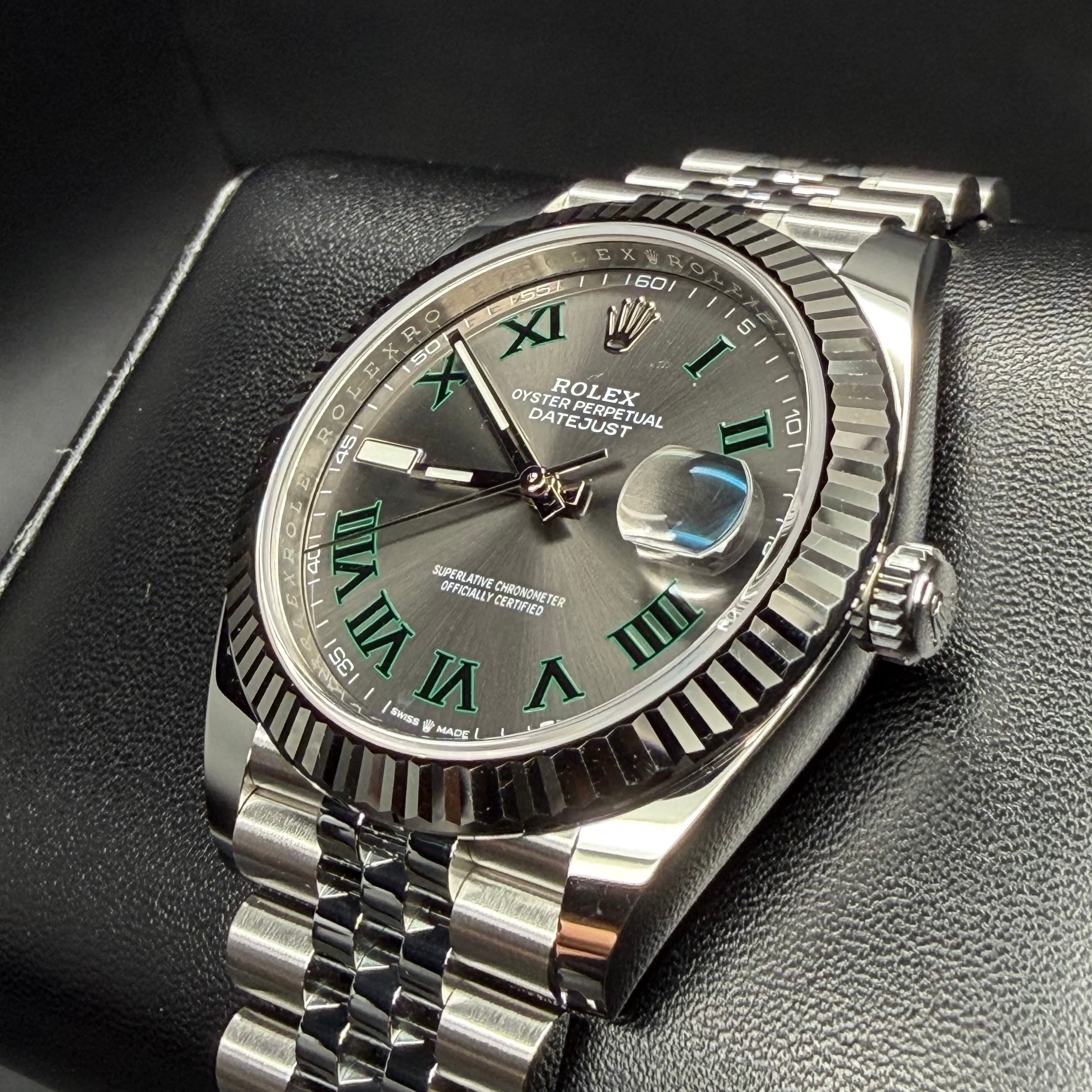 Rolex Date Just 41 Wimbledon - view 3