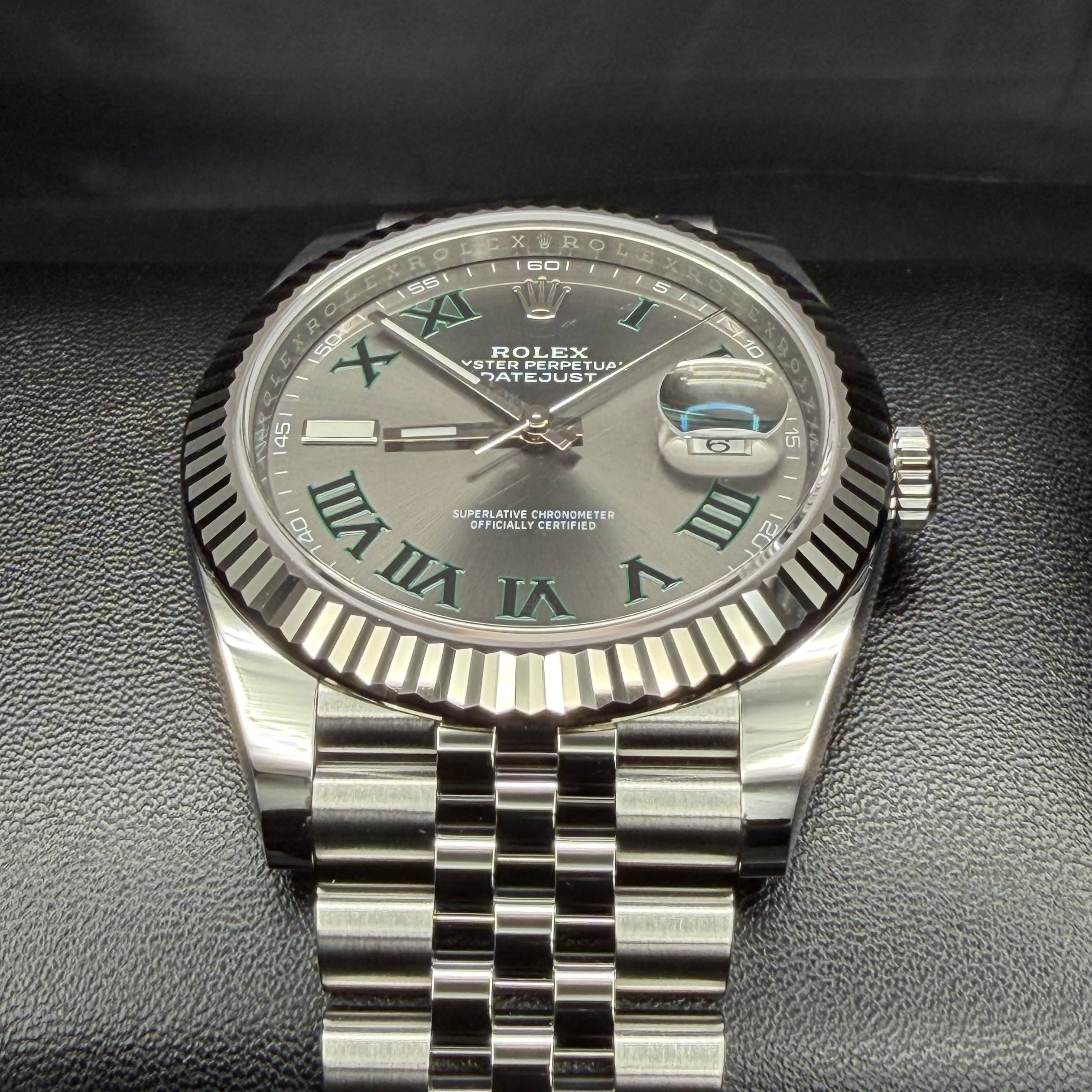 Rolex Date Just 41 Wimbledon - view 4