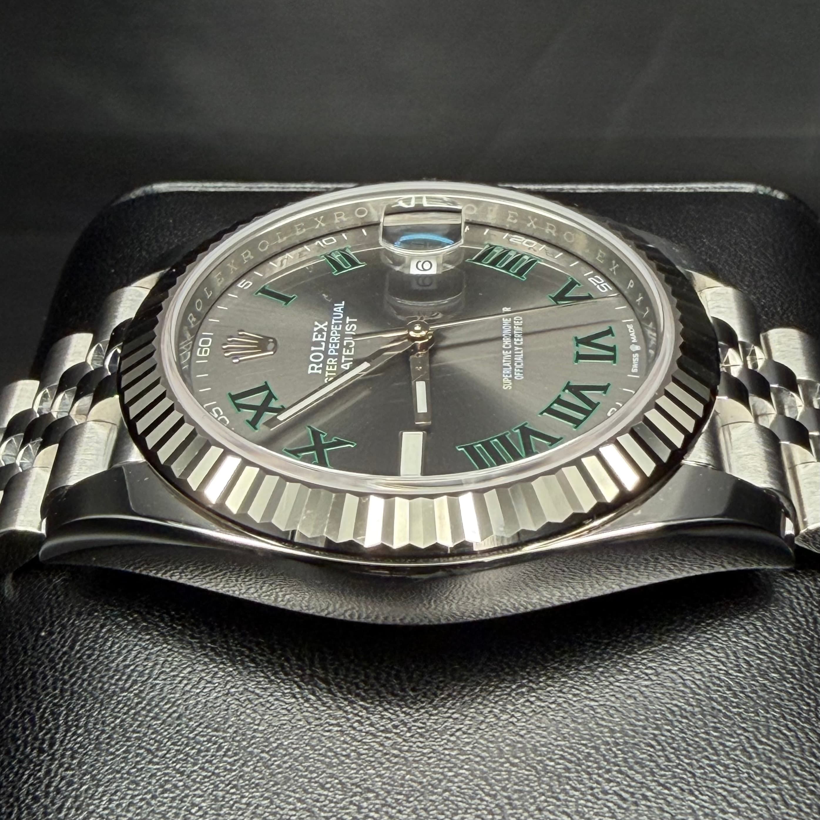 Rolex Date Just 41 Wimbledon - view 6
