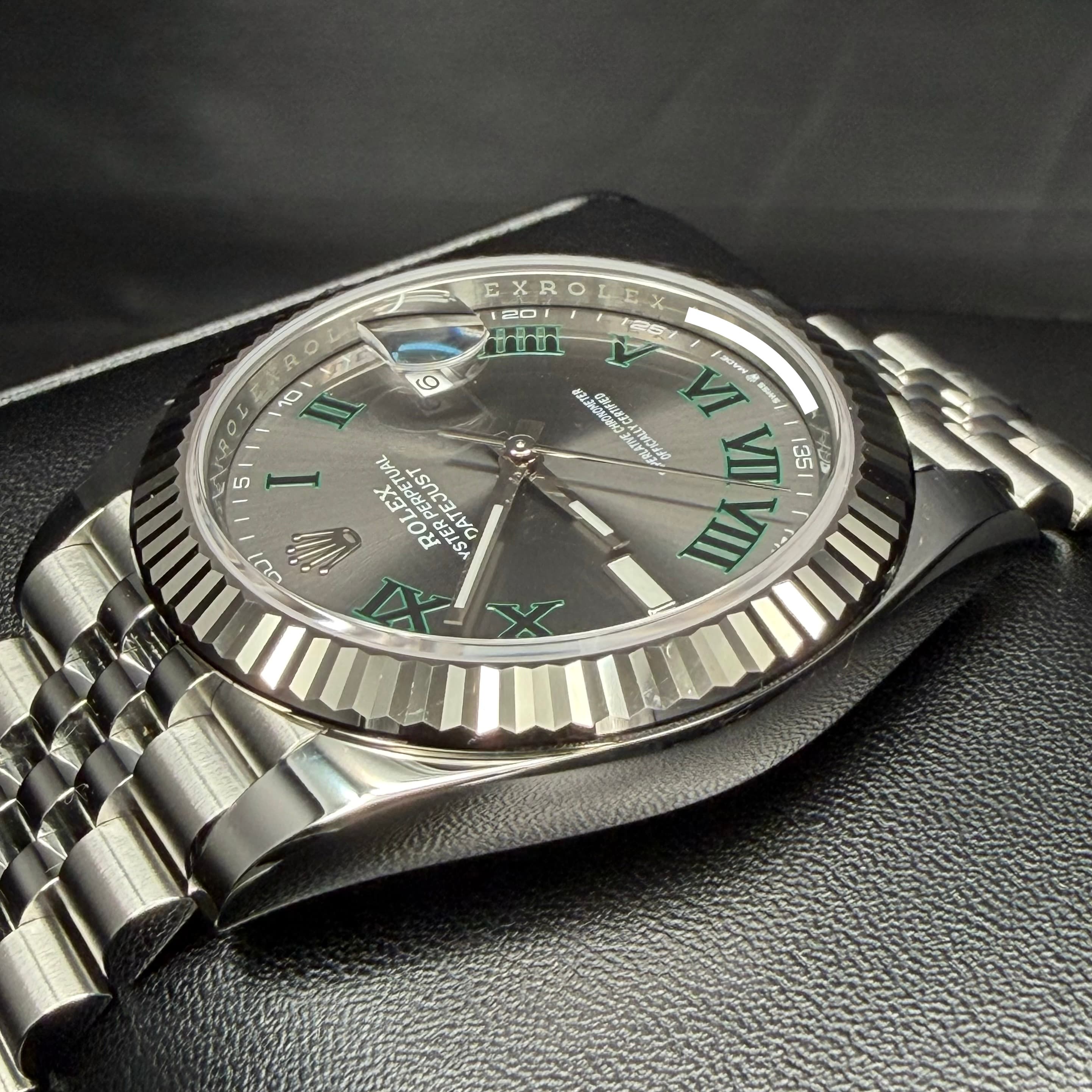 Rolex Date Just 41 Wimbledon - view 7