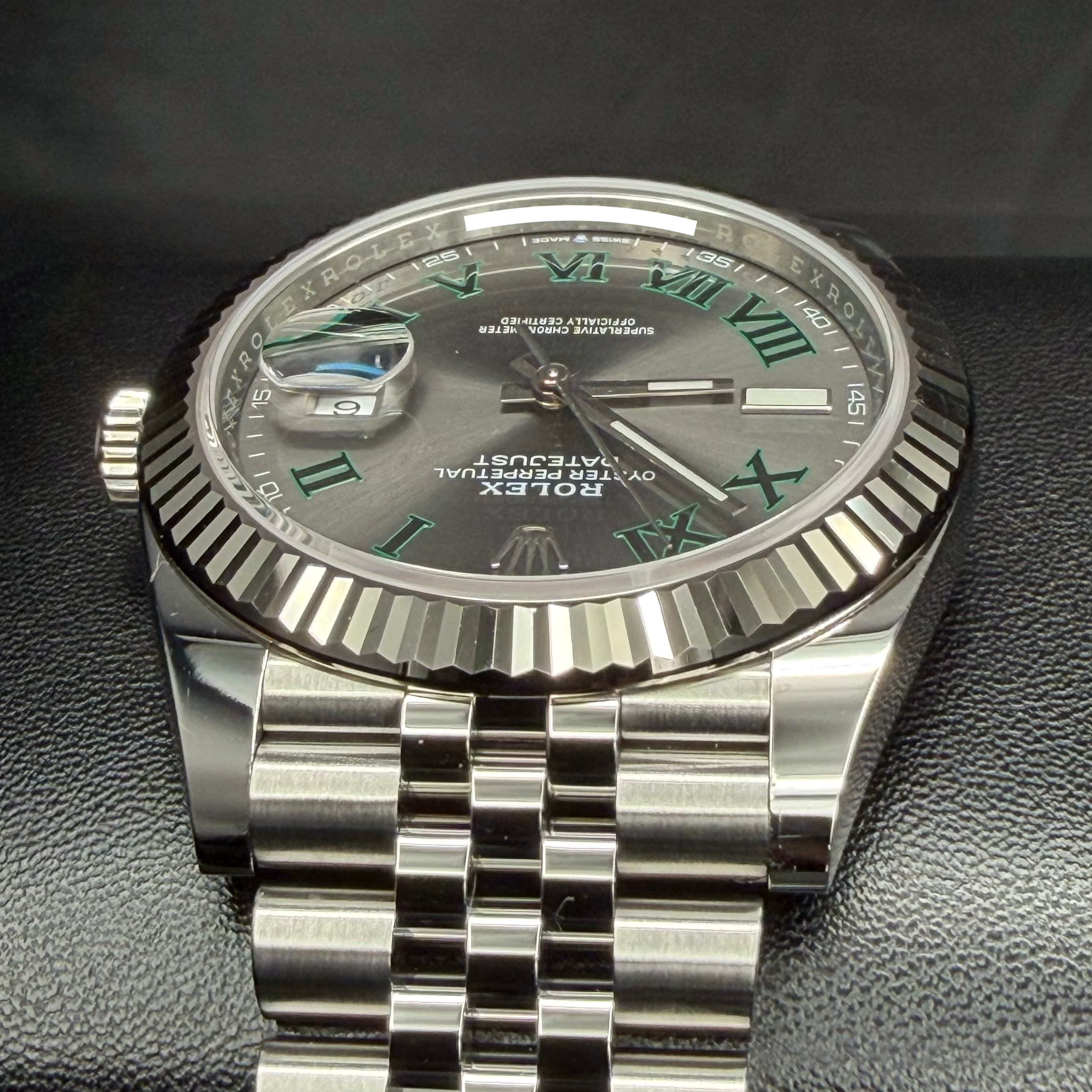 Rolex Date Just 41 Wimbledon - view 8