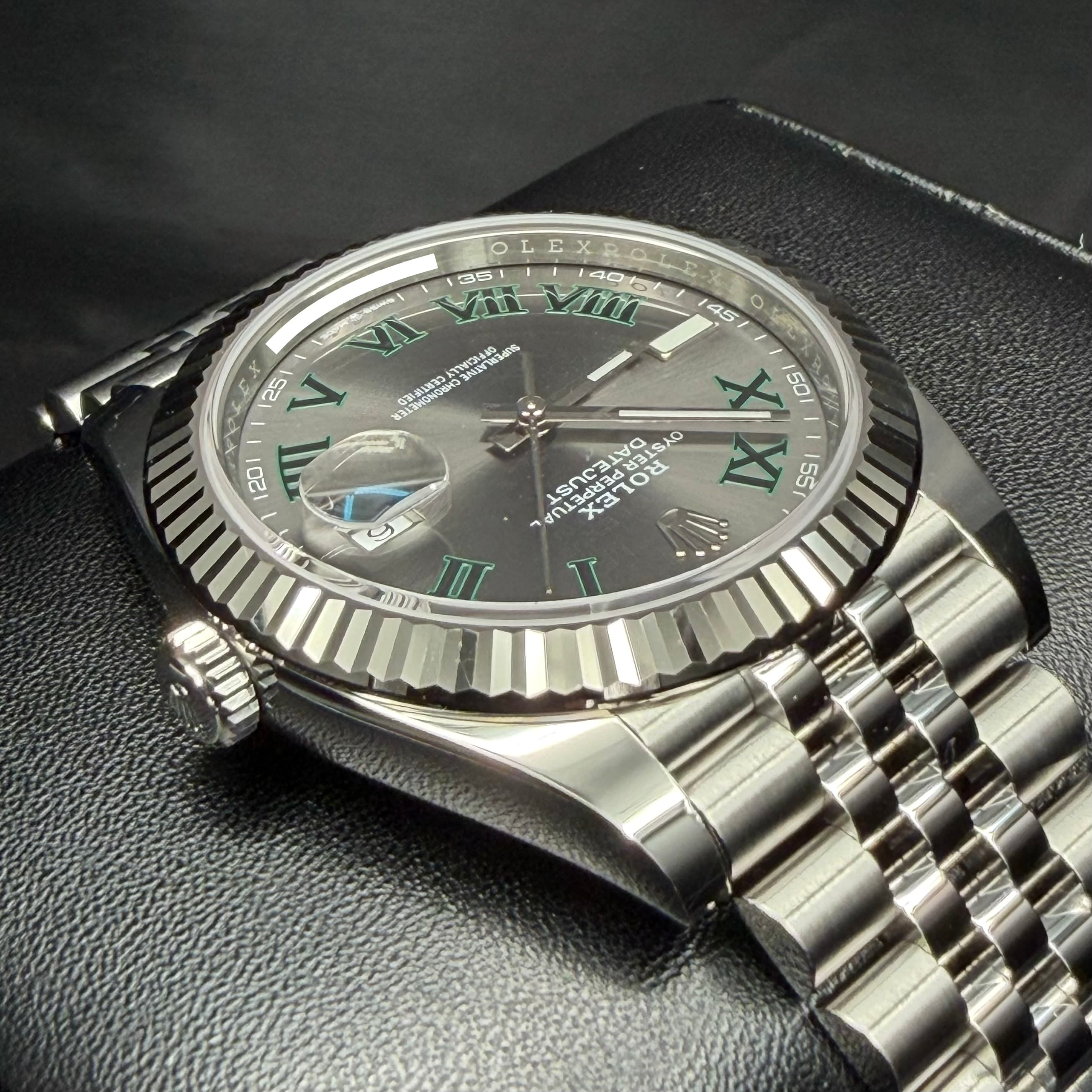 Rolex Date Just 41 Wimbledon - view 9