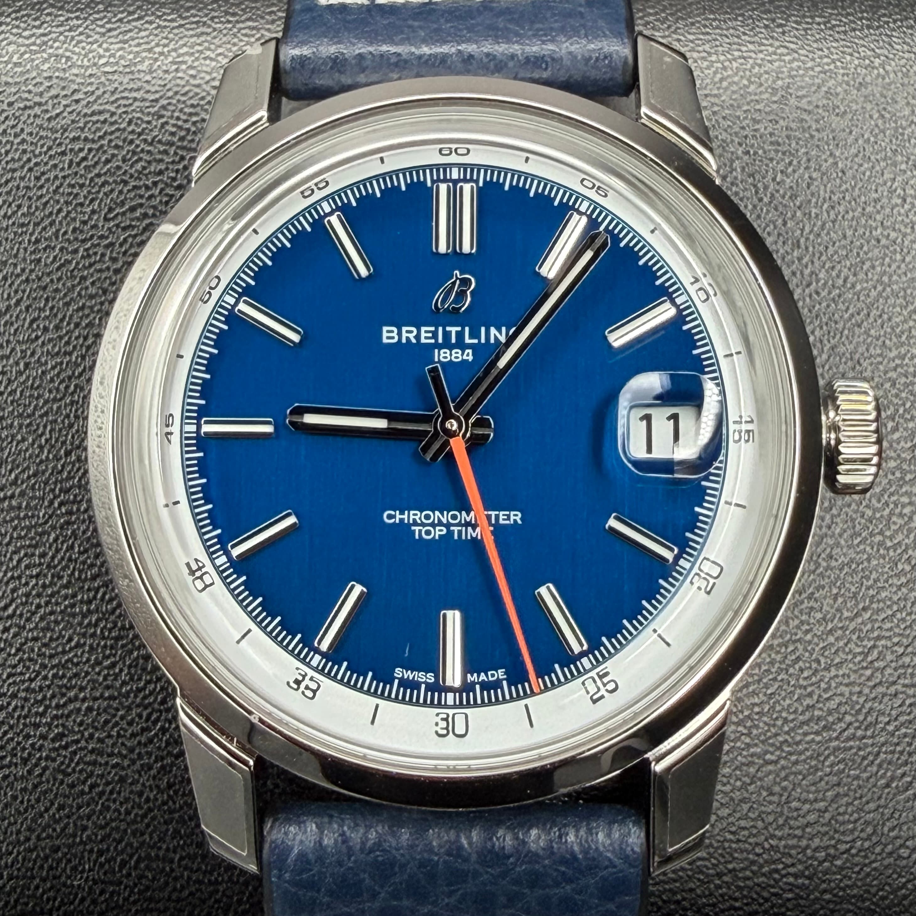 Breitling Top TIme B31 38mm Blue Dial