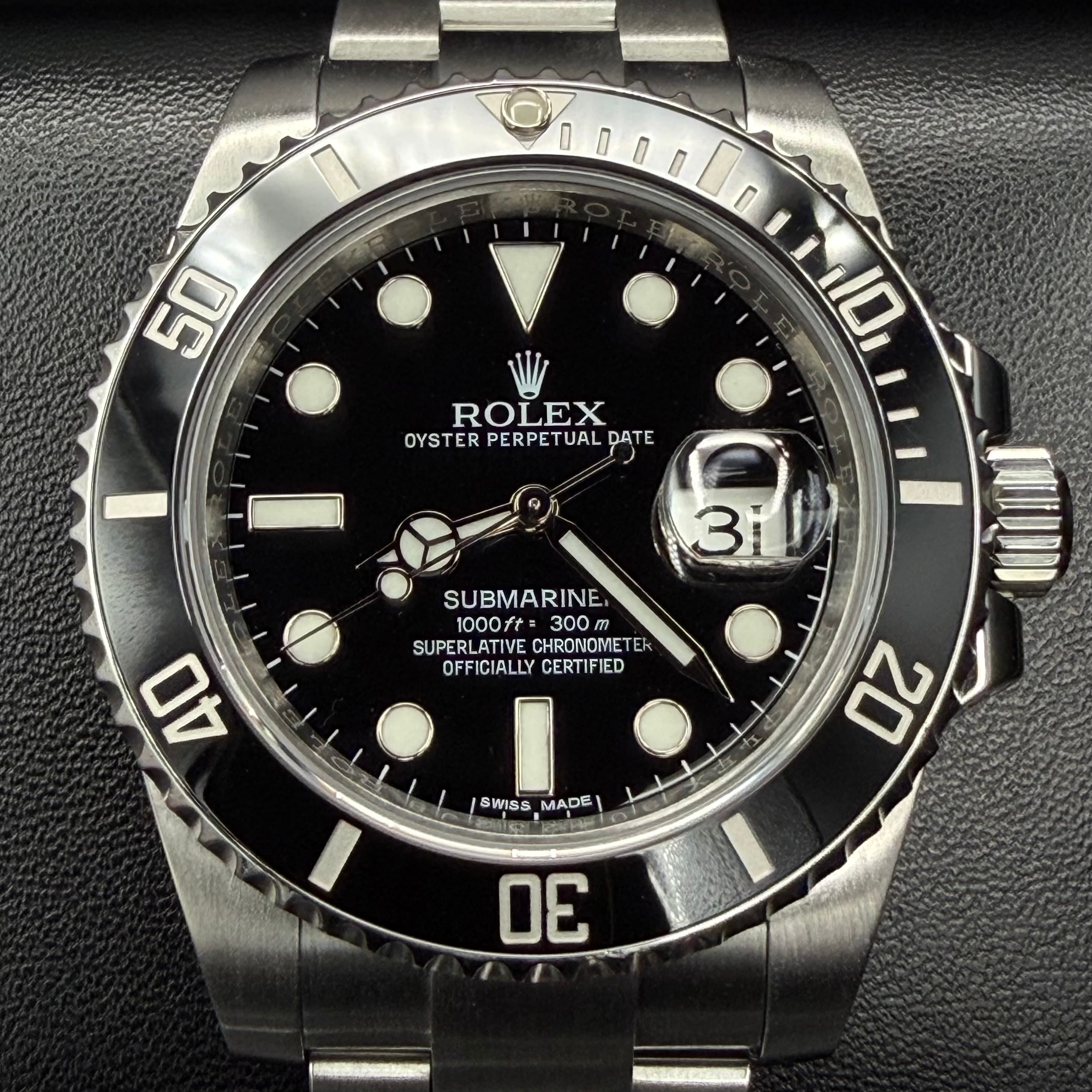Rolex Submariner Date Black 2015